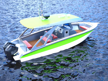 铝合金快艇